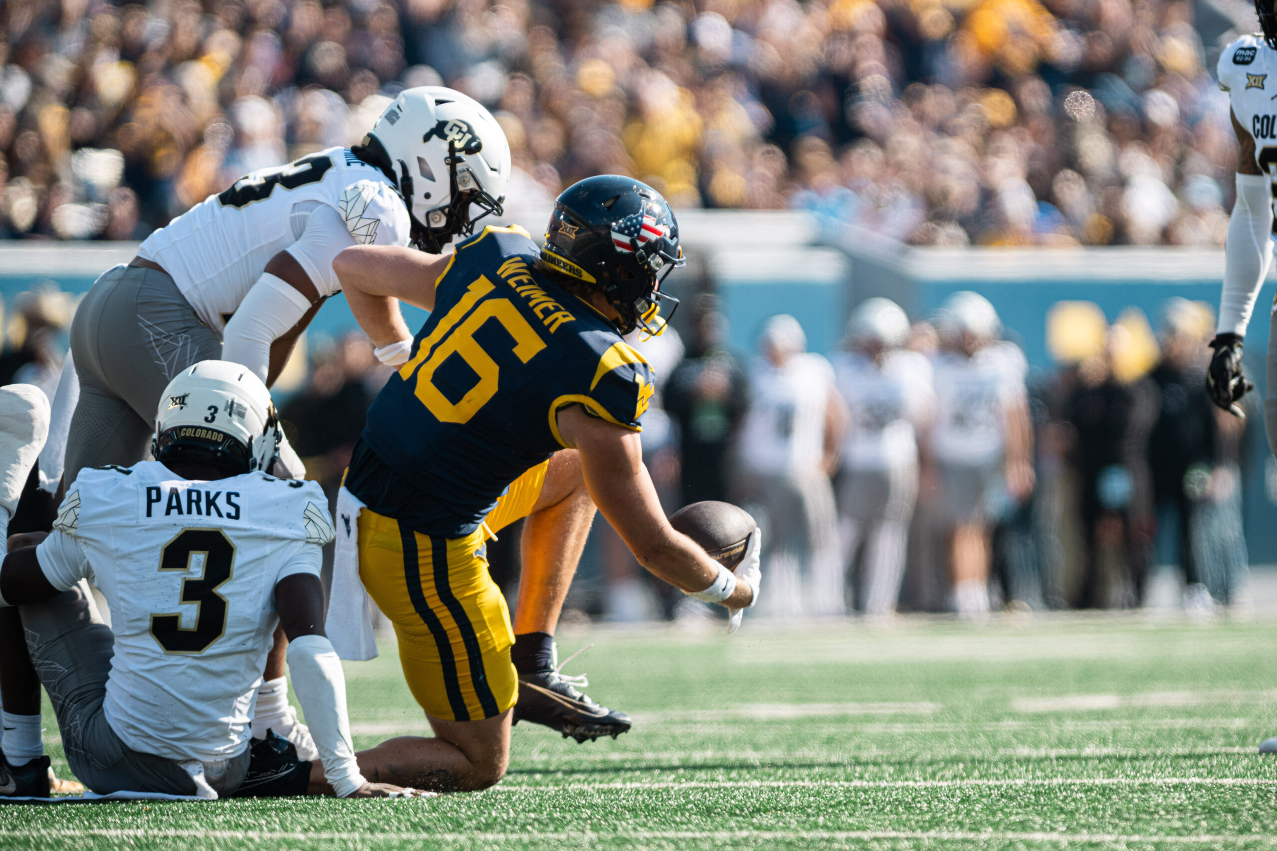 Scotty Fox Jr.-Jeff Weimer connection helping WVU's offense have success